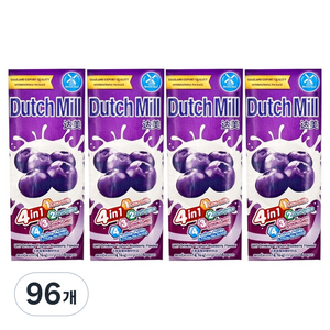 더치밀 요거트 드링크 블루베리맛, 96개, 180ml
