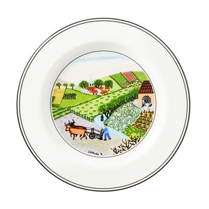 빌레로이앤보흐 디자인나이프 빵 버터접시, 경작, 1개
