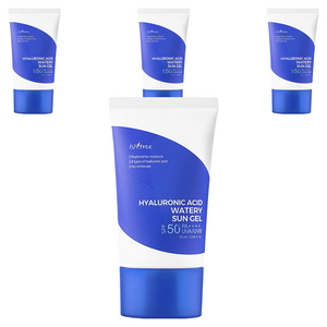 이즈앤트리 히아루론산 워터리 선 젤 SPF50+ PA++++, 50ml, 4개