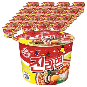 오뚜기 진라면 매운맛 컵 110g, 48개