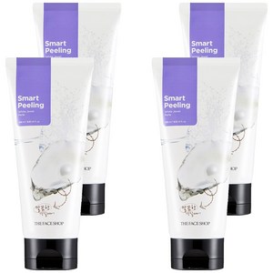 더페이스샵 스마트 화이트 쥬얼 필링 젤, 120ml, 4개