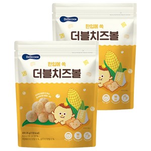 베베쿡 콘볼 과자, 치즈, 25g, 2개