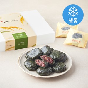 청년떡집 당현미담 쑥 밥알찹쌀떡 (냉동), 60g, 1개, 12개입
