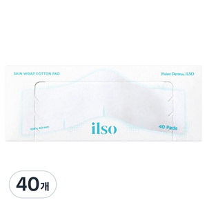 일소 착붙 코튼 패드, 40개, 40매입