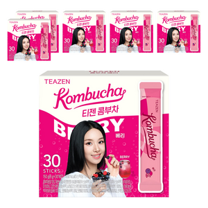 티젠 콤부차 베리, 5g, 30개입, 6개