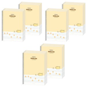 포포팬시 라이노 초등 영어노트, 옐로우, 30개