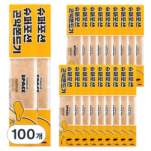 텅스페이스 슈퍼포션 곤약쫀드기, 25g, 100개