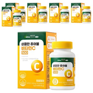 이너랩 상큼한 츄어블 비타민C 500, 60정, 6개