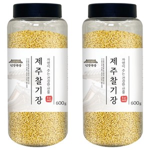 건강곡간 제주 찰기장, 600g, 2개