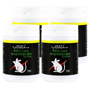 페스트세븐 마우스 캐치 쥐타운 블록젬 고형제 100g, 1개입, 4개