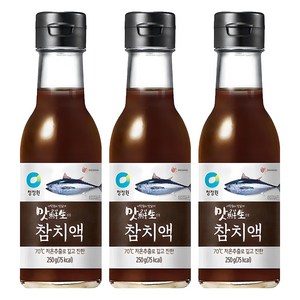 맛선생 참치액, 250g, 3개