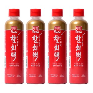 한라 참치액, 500ml, 4개