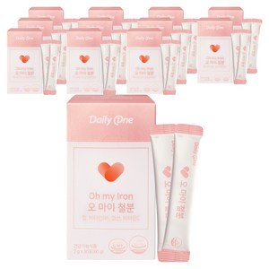 데일리원 오 마이 철분, 60g, 12개