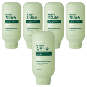 그린핑거 힘센보습 인텐시브 바디로션, 280ml, 5개