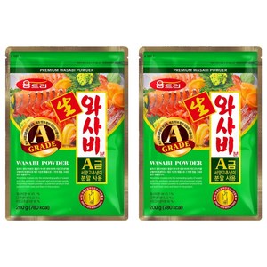 움트리 생와사비분, 200g, 2개