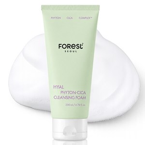 포레스트 서울 히알 피톤시카 클렌징폼, 200ml, 1개