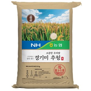 곰곰x농협 소중한 우리쌀 경기미 추청, 10kg, 1개
