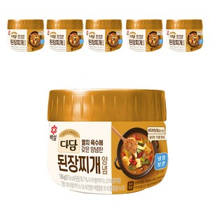 다담 된장찌개 양념, 530g, 6개