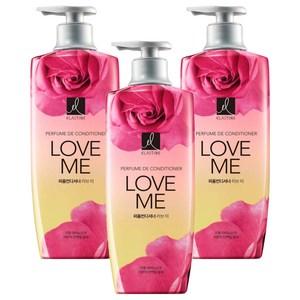 엘라스틴 퍼퓸 드 컨디셔너 러브 미 피치 앤 프리지아향, 600ml, 3개
