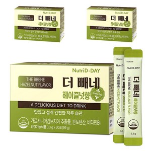 뉴트리디데이 더빼네 헤이즐넛향, 99g, 3개