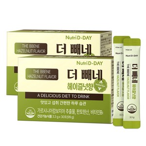 뉴트리디데이 더빼네 헤이즐넛향, 99g, 2개