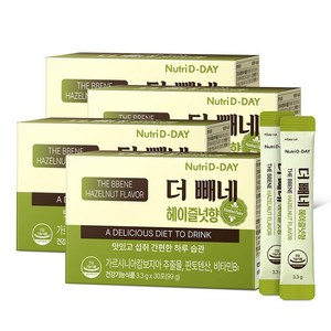 뉴트리디데이 더빼네 헤이즐넛향, 99g, 4개