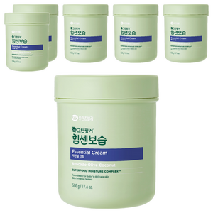 그린핑거 힘센보습 에센셜 크림, 500g, 6개