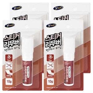 Vtech 스티커 제거제 펜타입, 4개