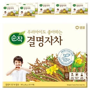 순작 우리아이도 좋아하는 결명자차, 8g, 20개입, 8개