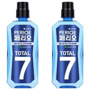 페리오 토탈7 가글 오리지날 쿨링민트, 760ml, 2개