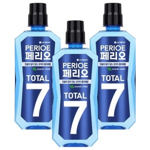 페리오 토탈7 가글 오리지널, 760ml, 3개
