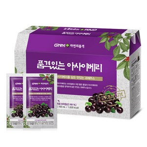 GNM자연의품격 품격있는 아사이베리 주스, 2.1L, 1박스