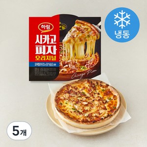 하림 시카고 피자 (냉동), 370g, 1개입, 5개