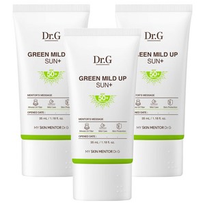 닥터지 그린 마일드 업 선 플러스 SPF50+ PA++++, 35ml, 3개