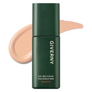 지베르니 고밀착 시그니처 파운데이션 30ml, 1개, 21호 라이트 베이지
