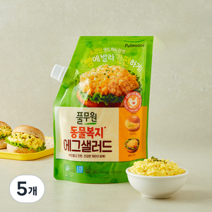 풀무원 동물복지 인증 에그샐러드, 800g, 5개