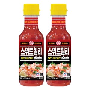 오뚜기 스위트칠리소스, 350g, 2개