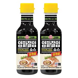 오뚜기 삼겹살 양파절임소스, 330g, 2개