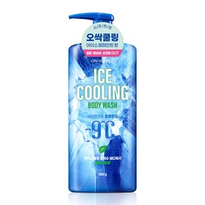 온더바디 아이스 쿨링 빙하수 바디워시 페퍼민트향, 943ml, 1개