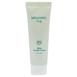 미구하라 베이비 파우더 크림, 120ml, 1개