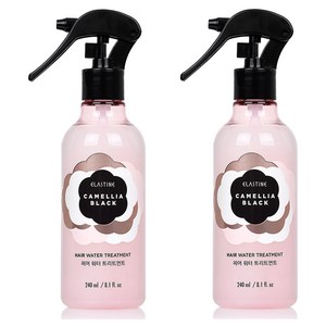 엘라스틴 카멜리아 블랙 헤어 워터 트리트먼트, 240ml, 2개