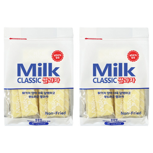 밀크클래식쌀과자 우유맛, 240g, 2개