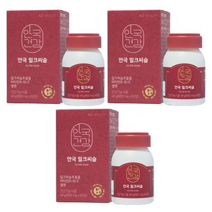 안국건강 안국 밀크씨슬, 60정, 3개