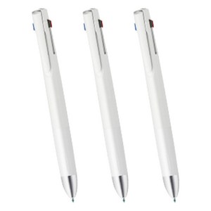 블렌 4 + S 펜 0.5mm, 화이트, 3개