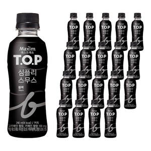 티오피 심플리 스무스 블랙, 240ml, 20개