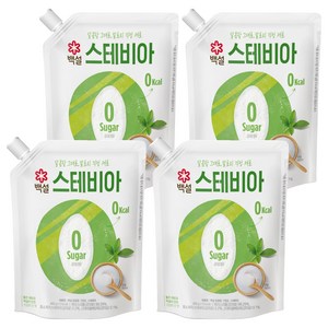 백설 스테비아, 400g, 4개