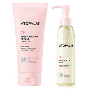 아토팜 매터니티 케어 스트레치 마크 크림 150ml + 마사지 오일 120ml, 1개
