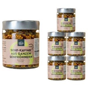 봄파스 머스타드 캐비어, 6개, 150g
