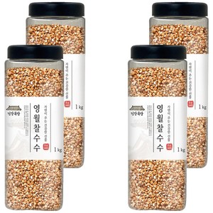 건강곡간 영월 찰수수, 1kg, 4개
