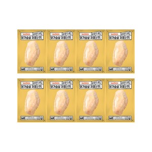 바로드숑 바로 먹는 닭가슴살 저염, 100g, 8개